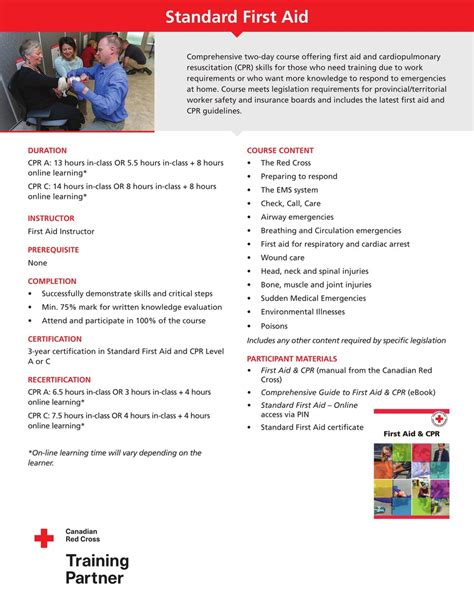 First Aid & Home Nursing Course Outline .
